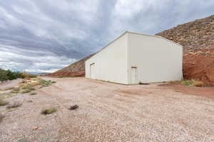 View of outdoor structure