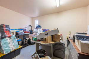 View of storage room