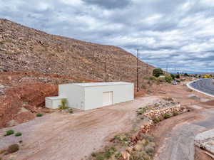 View of mountain background