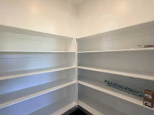 View of storage area