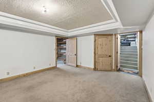 Basement Bonus Room – Multi-Door RoomAccess to storage & garage steps