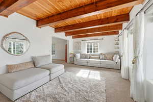 Bright flow into formal living.