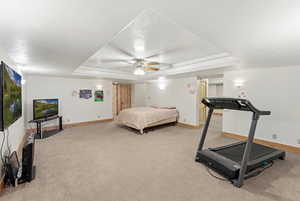 Basement Family Room – Exercise ZoneVersatile open area.