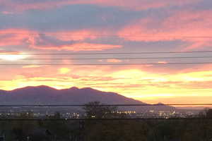 View of mountain backdrop