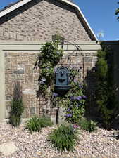 one of 2 Resin Wall fountains