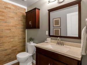 Hallway Half Bath Downstairs