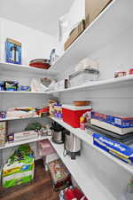 View of storage area