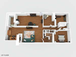 View of floor plan / room layout