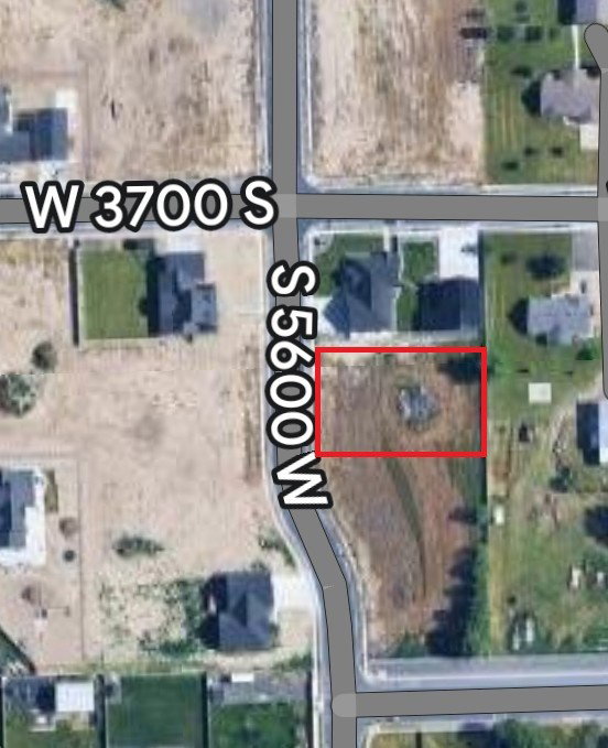 Map of property location with property parcel outlined
