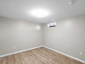 Basement bedroom