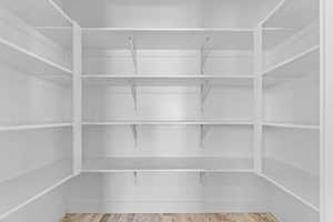 View of storage area