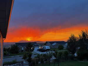 View from the front of the home.