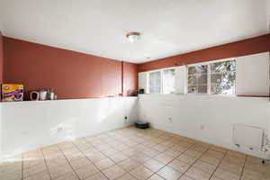 Extra living space in basement