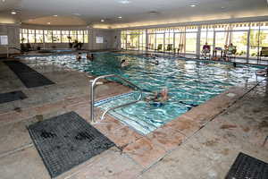 View of indoor community pool
