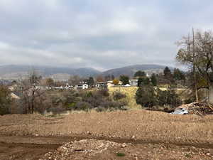 View of mountain background
