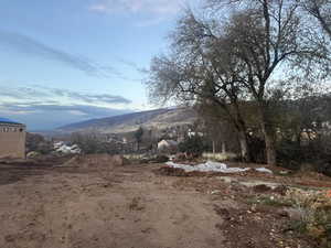 View of mountain backdrop