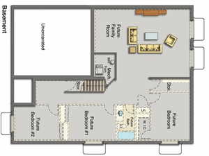 View of room layout