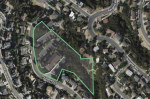 Map / location with property boundaries highlighted