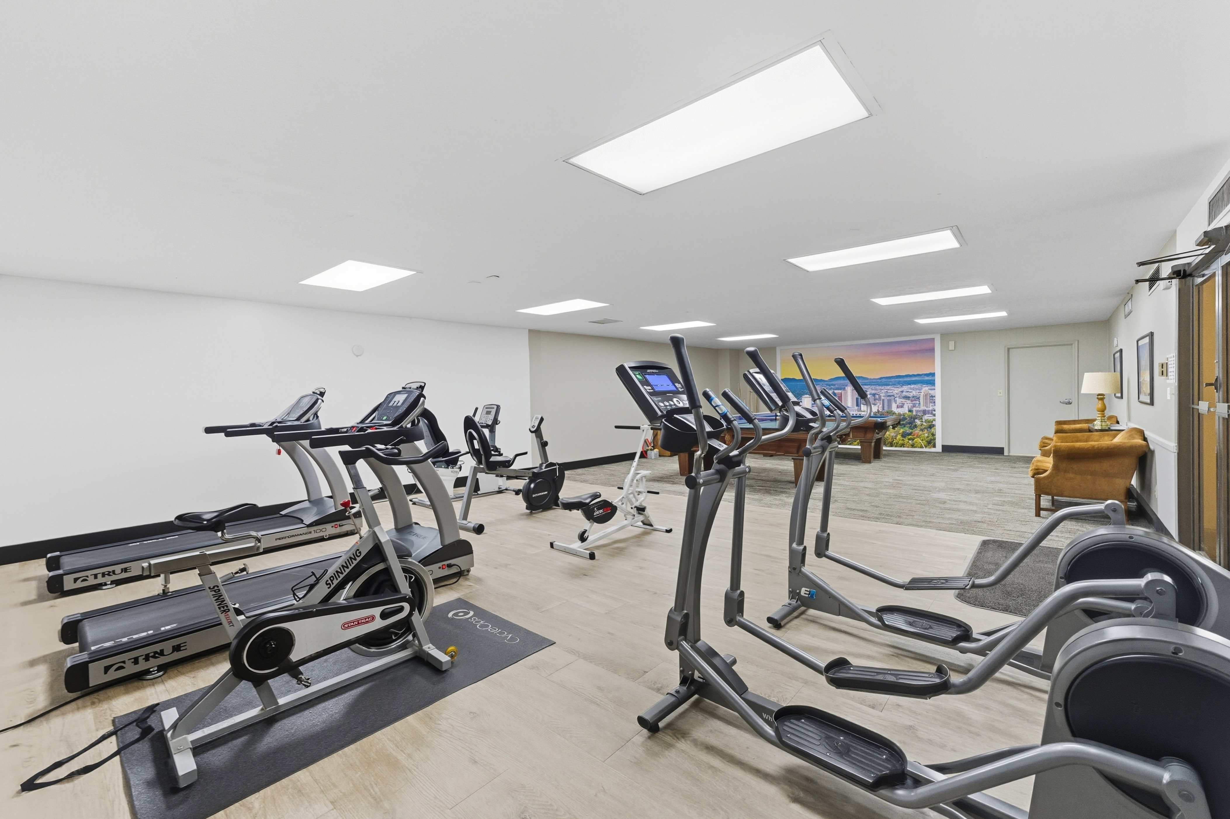 View of gym