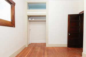 View of closet
