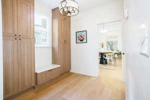 Hallway pantry/breakfast nook