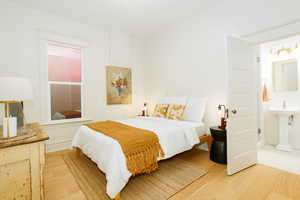 Executive bathroom with all new bathroom