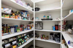 View of storage area