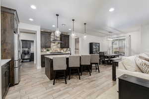 Beautifully designed kitchen and dining