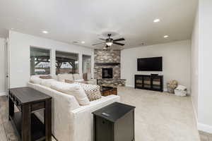 Gathering room with room to spread out