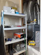 View of storage area