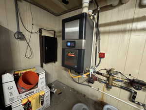 View of utility room