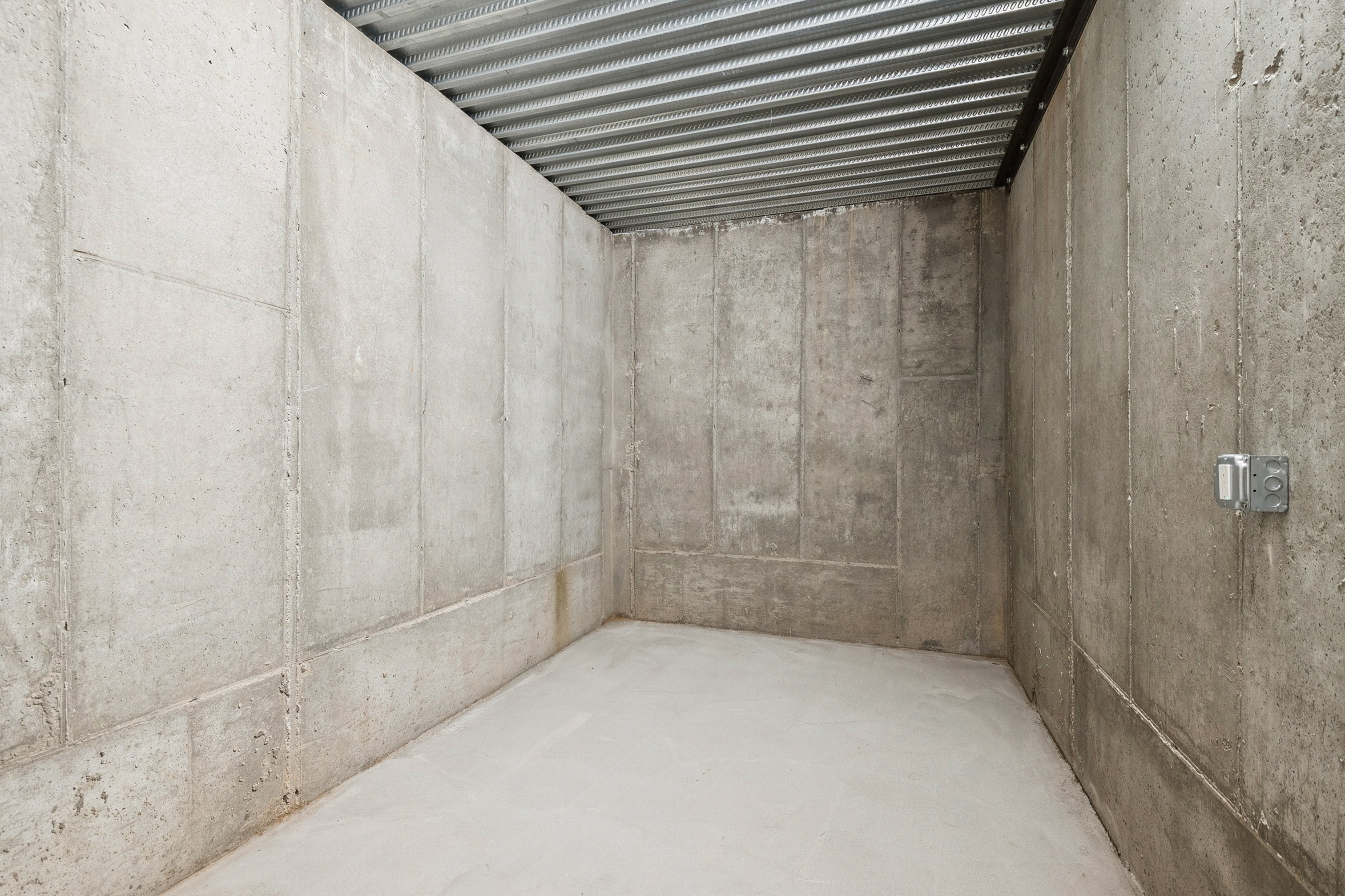 Main level owner storage room