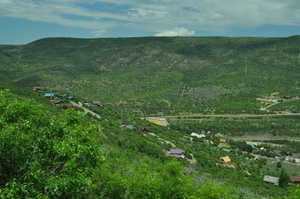 View of mountain background