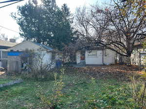View of back of house from backyard