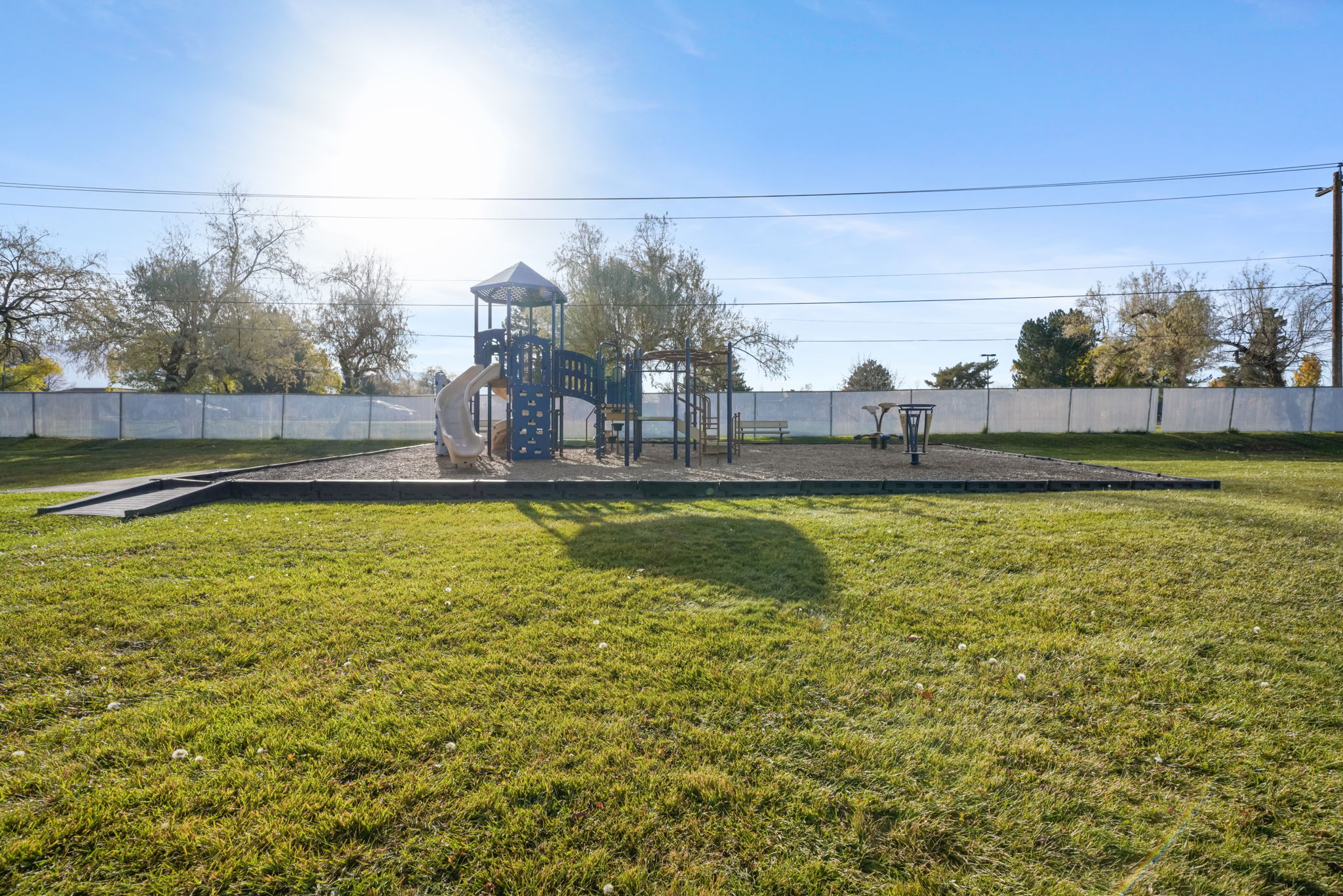 View of community play area