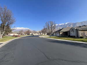 View of mountains and community of "the Cottages at Woodside"