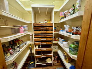 View of storage area