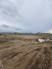 View of yard featuring a rural view looking southwest from curb