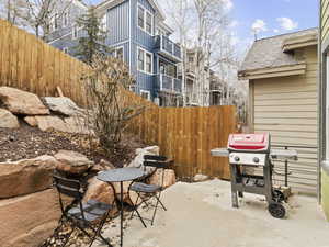 View of patio / terrace with grilling area