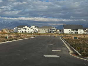 Street view looking east to lot.