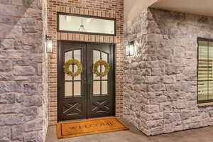 Entrance to property