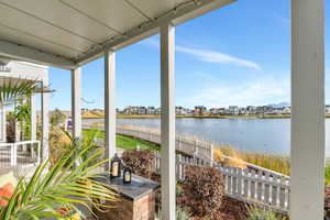 Amazing lake view from the front porch