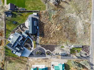 Aerial view of property's location