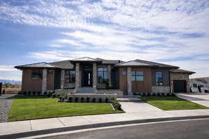 Example to visualize completed landscaping. As of 3/03/26, landscaping is not yet complete.