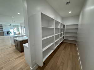 View of storage area