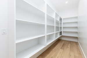 View of storage area