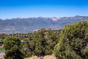 View of mountain backdrop