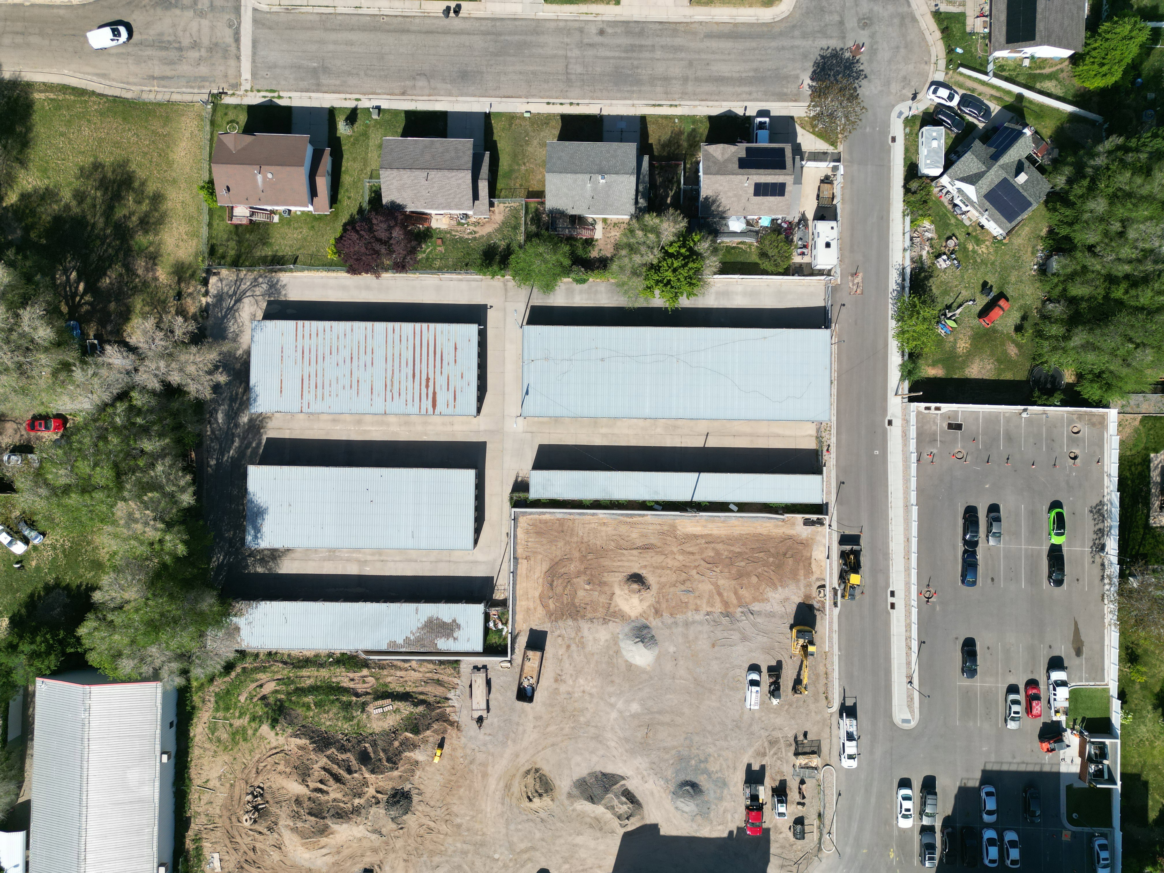 View of property location with nearby suburban area