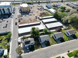 Aerial view of property's location