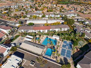 View of property location with a pool area